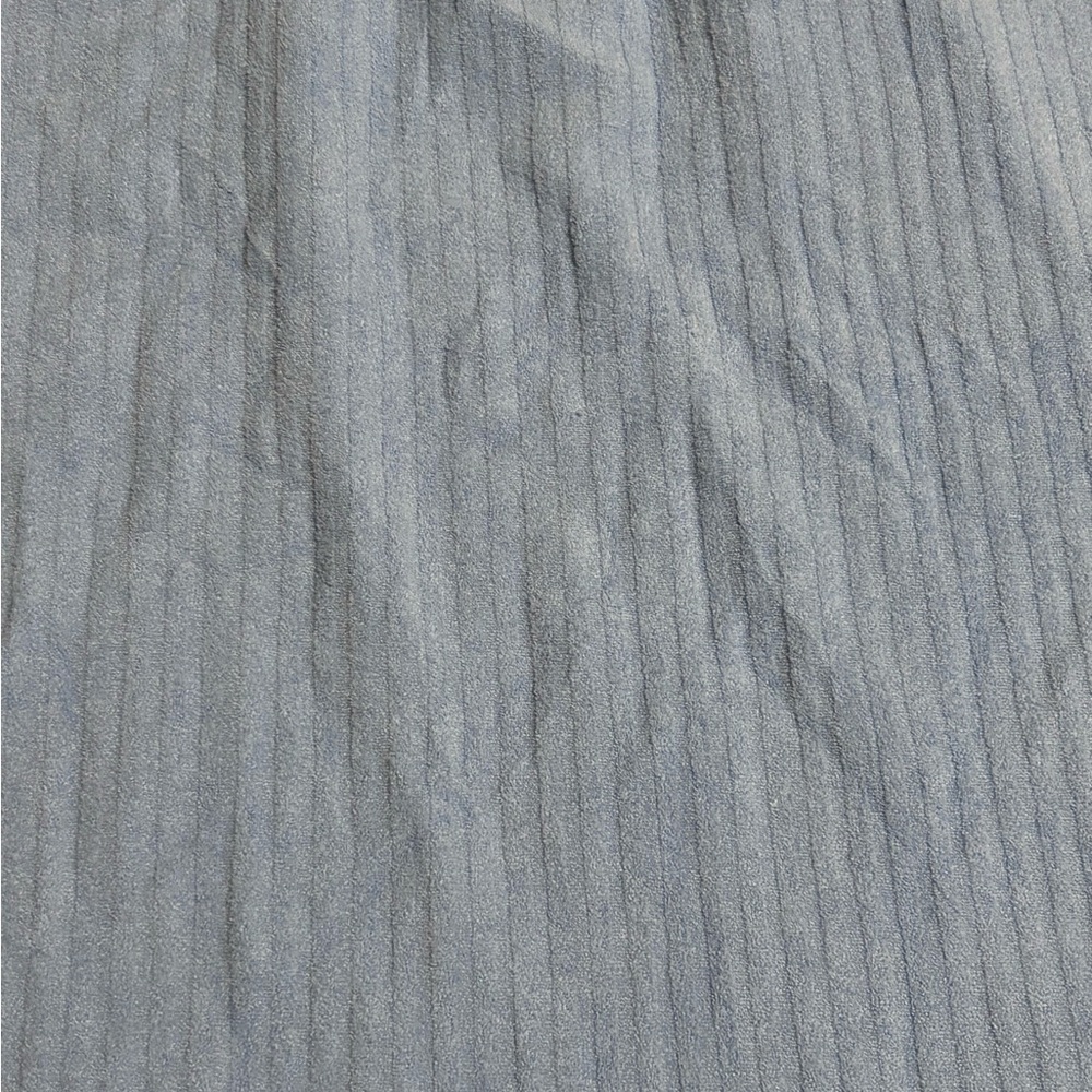 Light Blue Textured Swim cover up Skirt - Picture 7 of 7